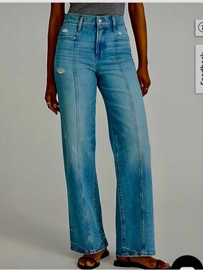 Brand new Express High-Rise Wide Leg Women’s Jeans - Light Blue